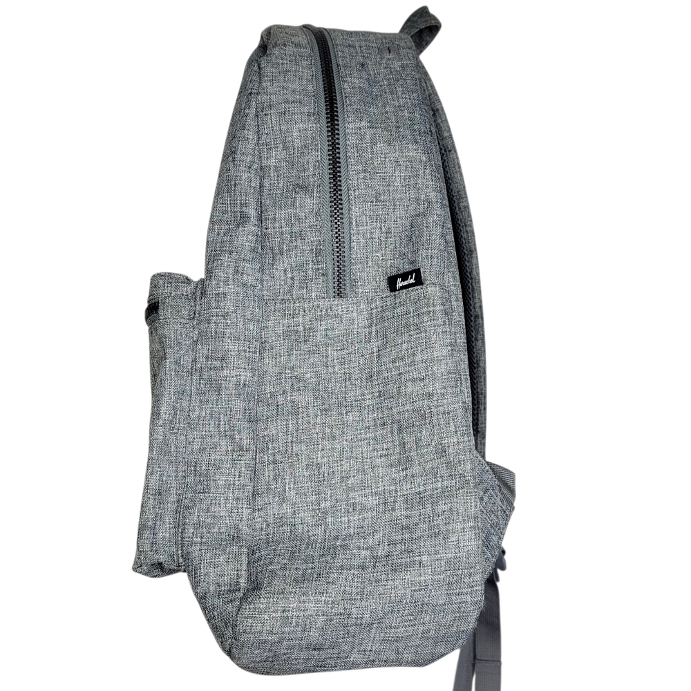 Hershel Settlement Backpack Bag Gray Red Crosshat… - image 3